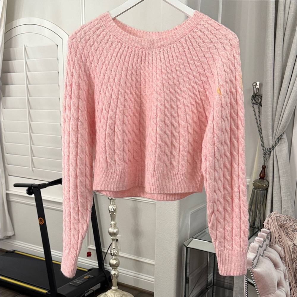 SINCERELY JULES SWEATER SIZE M WOMAN PINK